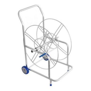 Imagem de Carrinho enrolador De Mangueira Até 100 M Em Aço Galvanizado - Higipac