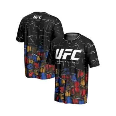Imagem de Camiseta Unissex Solta E Respirável UFC Fighter Charles Oliveira Manga