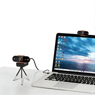 Imagem de Câmera de computador 480/720/1080P/2k Web Camera HD USB2.0 Chamada de vídeo com foco automático com microfone para transmissão ao vivo chamada de vídeo conferência trabalho (cor: 1080P)