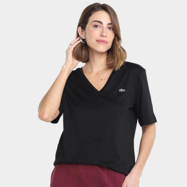 Imagem de Camiseta Lacoste Casual Feminina-Feminino