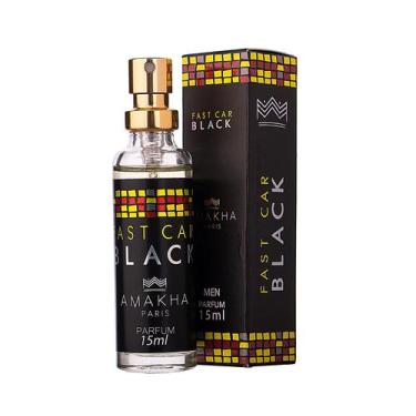 Imagem de Perfume Masculino Amakha Paris 15ml, Fast Car Black Perfume