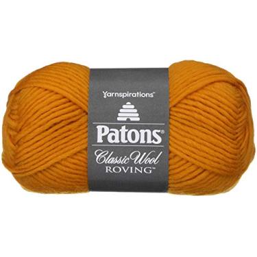 Imagem de Fio de lã clássico Patons Bulk Buy (pacote com 6) Amarelo 241077-77615