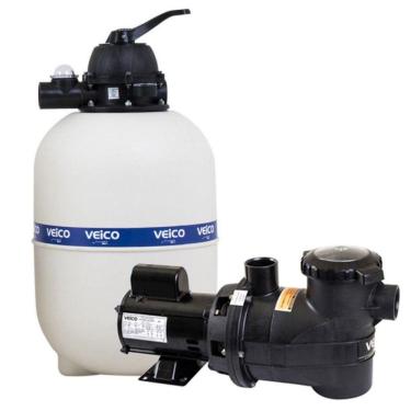 Imagem de Filtro para Piscina até 42.000 Litros com Bomba 1/2 CV com Pré-Filtro Fluidra 