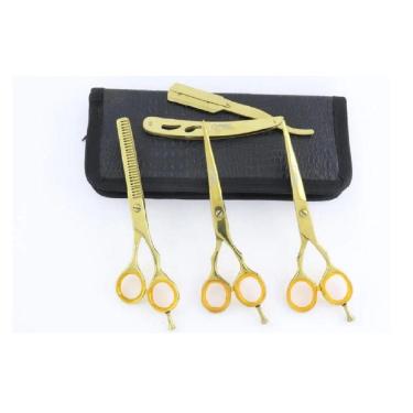 Imagem de Tesouras Profissionais Dourada