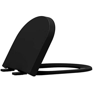 Imagem de TUPAN Assento Sanitário Carrara Tf Soft Close Preto - Aclvtf95sc