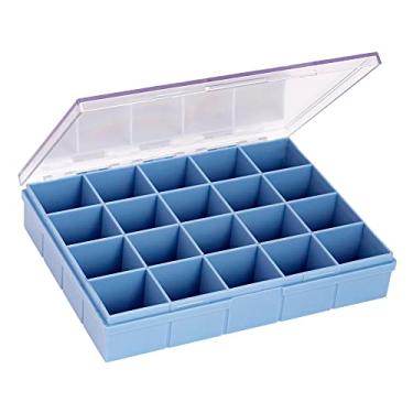 Imagem de CAIXA ORGANIZADORA C/20 DIVISORIAS AZUL PASTEL
