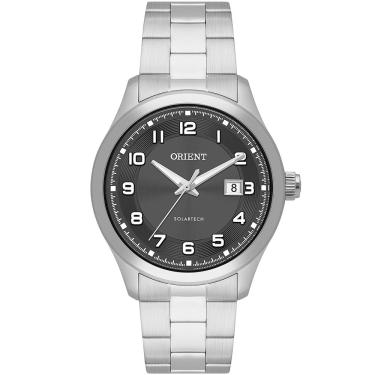 Imagem de Relógio Orient Masculino Ref: Mbss1517 G2sx Casual Solar Prateado