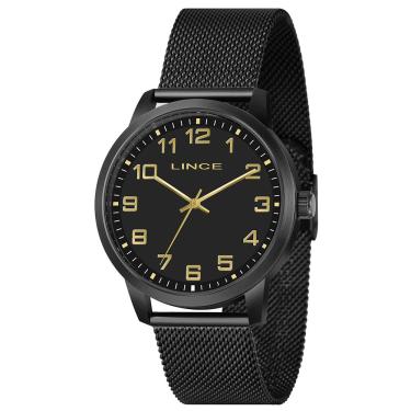 Imagem de Relógio Lince Masculino Ref: Mrn4858l44 P2px Casual Mesh Black