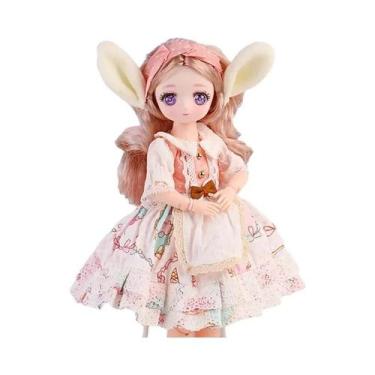 Imagem de Boneca Princesa BJD De 30 Cm, Maquiagem Rápida Em 6 Minutos, Presente 