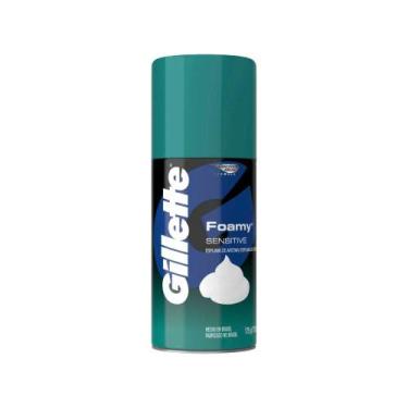 Imagem de Espuma de Barbear Gillette Foamy Sensitive 175g