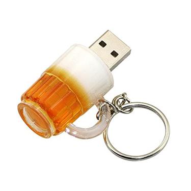 Imagem de Caneca de cerveja de 128 GB em forma de pen drive USB 2.0 Flash Drive USB PenDrive Memorias USB Memory Stick USB Flash Disk Pen Drive U Pen Drive USB Stick (amarelo)