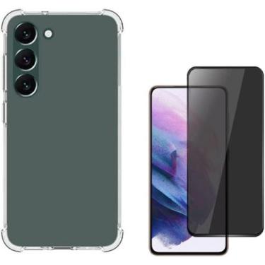Imagem de Kit Capa Capinha Anti Impacto Para Galaxy S23 Normal 5G + Película 3D 