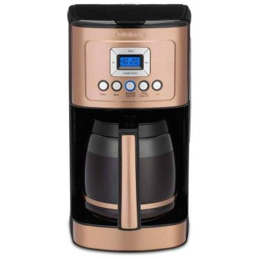 Imagem de Cafeteira Programável até 14 Xícaras com Jarra de Vidro, Cuisinart DCC 3200CPAMZ, 110V, Bronze