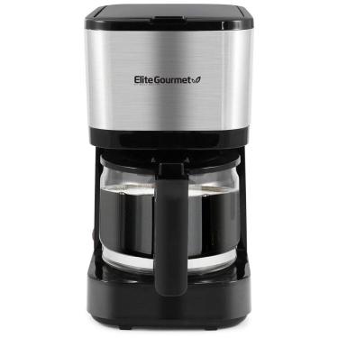 Imagem de Cafeteira Elétrica Automática com Filtro Reutilizável 110V 900W Elite Gourmet EHC9420, Preta