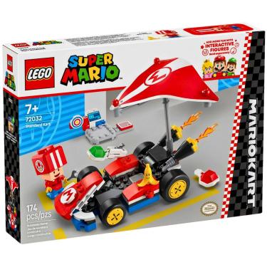 Imagem de Blocos de Montar Lego Super Mario Mario Kart Padrão 72032