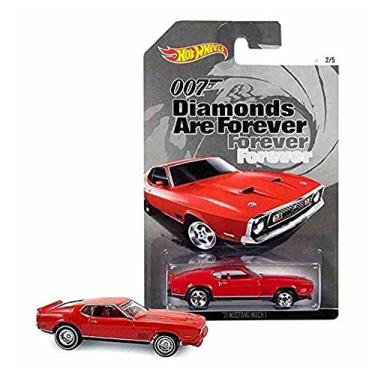 Imagem de Hot Wheels, 2015 Exclusive James Bond 007, Diamonds Are Forever '71 Mustang Mach I Red 2/5