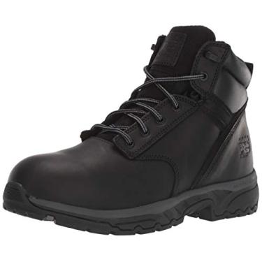 Imagem de Bota industrial masculina Timberland Pro Jigsaw 15 cm Bico de aço, Preto, 14 Wide