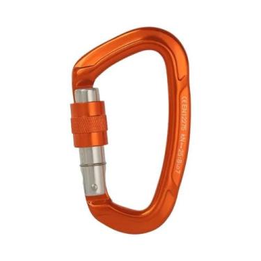 Imagem de Mosquetão de Segurança 25kN em Forma de D - Para Escalada e Atividades