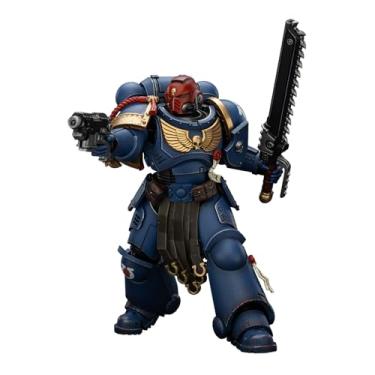 Imagem de JoyToy Warhammer 40K 1:18 Action Figure, Ultramarines Sergeant Gadriel Collectors Edition, Battlefield Paint, 5.03 in High