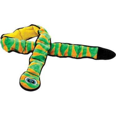 Imagem de Brinquedo Pelúcia Ultra Resistente Para Cães Invincibles Cobra Xxg - O
