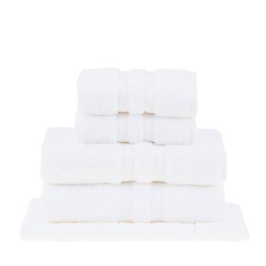 Imagem de jogo toalhas banho buddemeyer 5p algodão egípcio branco