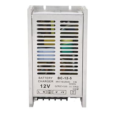 Imagem de Carregador de Bateria do Gerador, CA 160‑250 V 0,9 A Proteção contra Curto-circuito de Entrada Carregador Inteligente do Grupo Gerador Carregamento Rápido Automático para Eletricidade