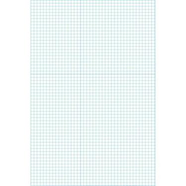 Imagem de Papel Almaço Quadriculado 0,5X0,5CM - Pacote com 200 Folhas - Tamoio