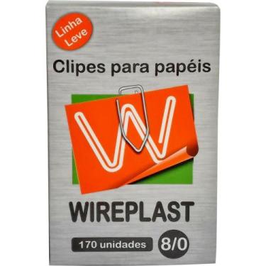 Imagem de Clips Galvanizado AÇO 8/0 Linha Leve - 170 Unidades - Wireplast