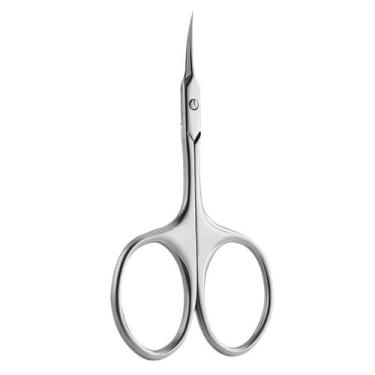 Imagem de Tesoura De Cutícula Russa De Aço Inoxidável, Ferramenta Portátil Para 