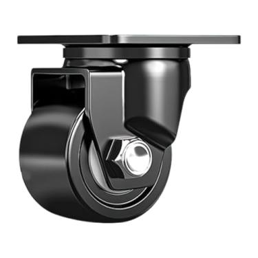 Imagem de predolo Roda Giratória 360 °, Resistente, Silenciosa, com Freio de Trava, para Armários, Carrinhos, Mesas, Uso Doméstico, 2.5 Inch