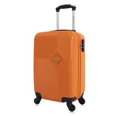 Imagem de Mala de viagem Zug Swiss Move ABS 4 rodas 360º e cadeado fixo, Laranja