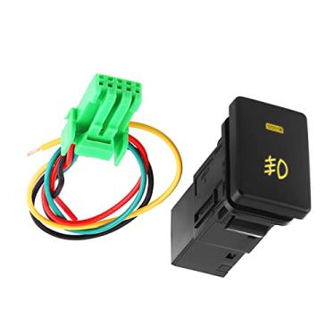 Imagem de aqxreight DC 12V 4 Wire Foglight SWITCH Fog LIGHT ON-Off para Captura de Indicador amarelo. EAS FOGLUGLET SWITCHFOG LIGHT SWITCHFOG ON OFFFOGLIGHT SWITCH PAR