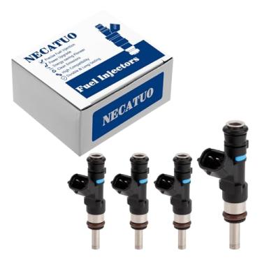 Imagem de Conjunto de 4 injetores de combustível - Compatível com Mitsubishi Lancer 2009-2013 Outlander 2008-2013 2.4L L4 VIN:W - Substitui FJ972 1465A205 800-2008N