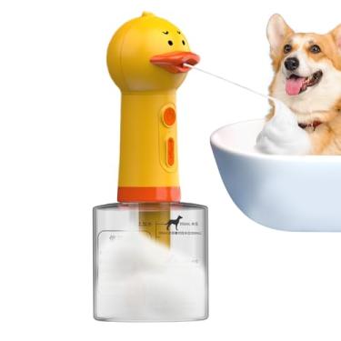 Imagem de Dispensador de espuma de sabão para cães | Dispensador de espuma de xampu para limpeza de spray para animais de estimação - Suprimentos de lavagem de chuveiro para cães e gatos, acessórios de cuidados