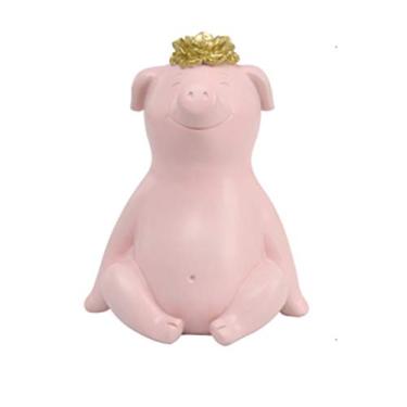 Imagem de HYMCX Caixa de dinheiro para presente de resina cofrinho de grande capacidade criativa moda multiuso pote de dinheiro presente de aniversário decoração de casa artesanato caixa de poupança de dinheiro