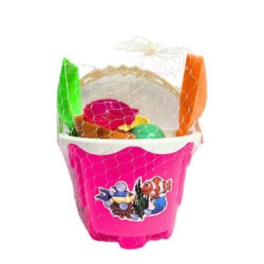 Imagem de Baldinho de Praia Castelo Cores Variadas - 6237 - MINI TOYS