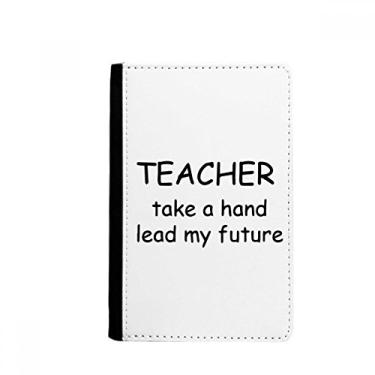 Imagem de Porta-cartões Teacher Take A Hand Lead My Future Passport Holder Notecase Burse