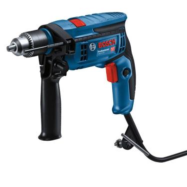 Imagem de Furadeira Impacto Profissional Bosch GSB 13 RE 750W Com Empunhadeira e Limitador Profundidade