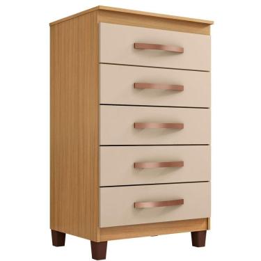 Imagem de Cômoda 5 Gavetas Cannes - Casa Chick