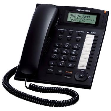Imagem de Panasonic Telefone com fio integrado KX-TS880B, preto