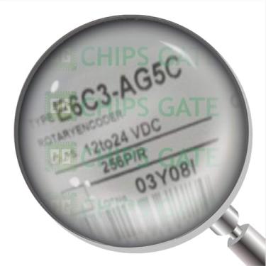 Imagem de E6C3-AG5C256P-R 1Pcs New Rotary Encoder E6C3-Ag5C 256P/R E6C3-AG5C256P-R
