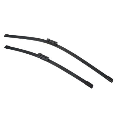 Imagem de X AUTOHAUX 1 par de lâminas de limpador de para-brisas dianteiro de 66 cm + 50 cm para BMW X3 G01 17-23 conjunto de substituição OE limpador de para-brisas All-Seasons Top-Lock, não gancho J/U