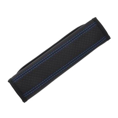 Imagem de Hihaha Capa universal para cinto de segurança de carro / mochila almofada de ombro multifuncional capa de cinto de segurança para caminhão carro SUV/conforto respirável couro sintético 6,5 x 23 cm / 1