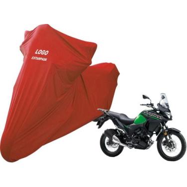 Imagem de Capa Para Proteger Moto Kawasaki Versys-X 300 - Mz, Vermelha
