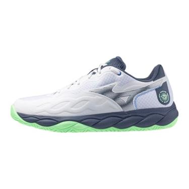 Imagem de Mizuno Wave Enforce Court Ac Tênis masculino, Branco e vintage índigo, 42