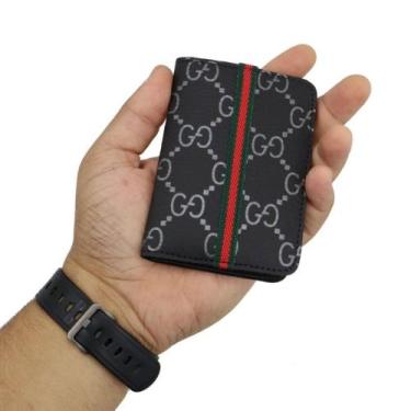 Imagem de Carteira Masculina Slim Porta-Cartão, Cnh - Sem marca, Carteira, G pre