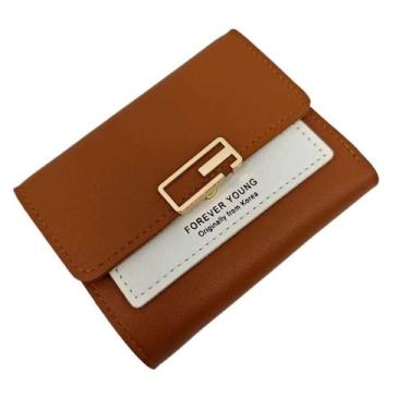 Imagem de Carteira  Feminina material sintético para Notas, Identidades, Moedas 