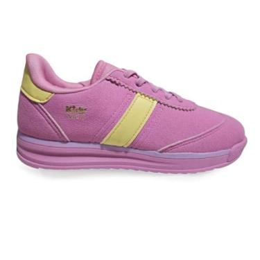 Imagem de Tênis Infantil Menina Kidy Conforto RK70 Rosa 33