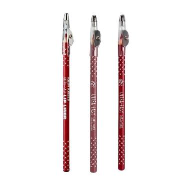 Imagem de Kit Lápis De Boca Ruby Kisses Liner Red+pale Nude+marsala