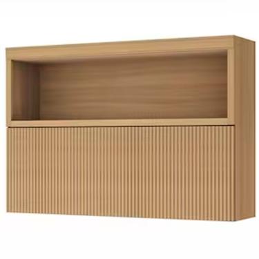 Imagem de Armário Aéreo Nesher Marquesa Em Mdf 15mm Com 1 Porta Nature